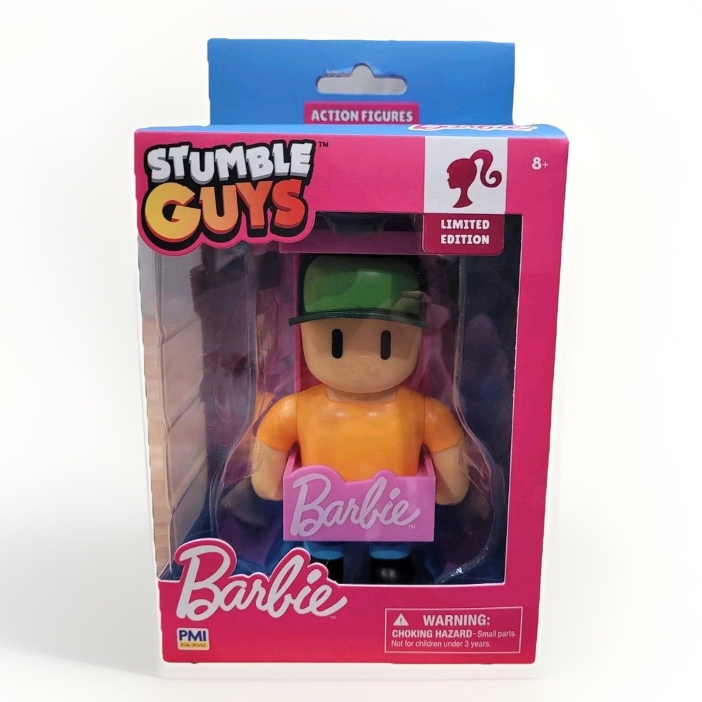 Barbie Fan Guy Stumble Guys Limited Edition 4" Figure 2024 New